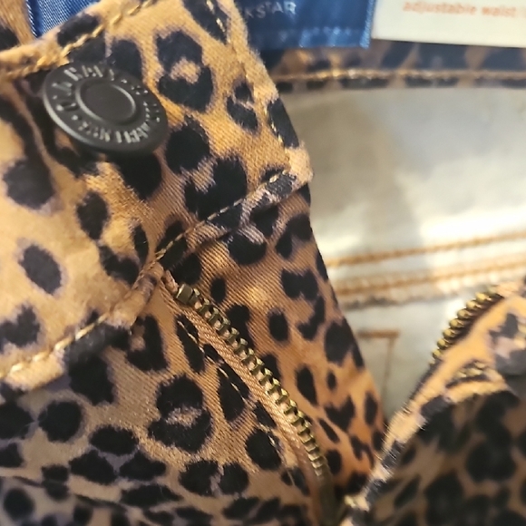 Old Navy NWT Girls Leopard Print Rockstar Jeggings Size 14 Super Soft - Picture 4 of 8